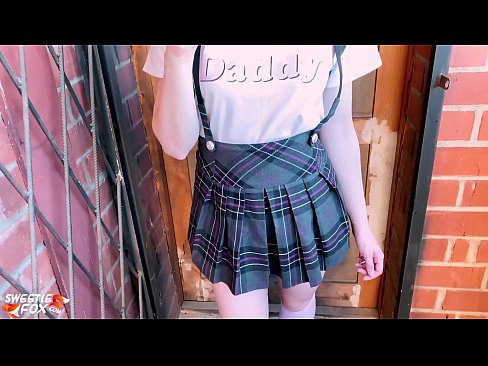 ❤️ Schoolgirl Sucks her dick deeply and fucks instead of classes. ❌ Fucking video at us